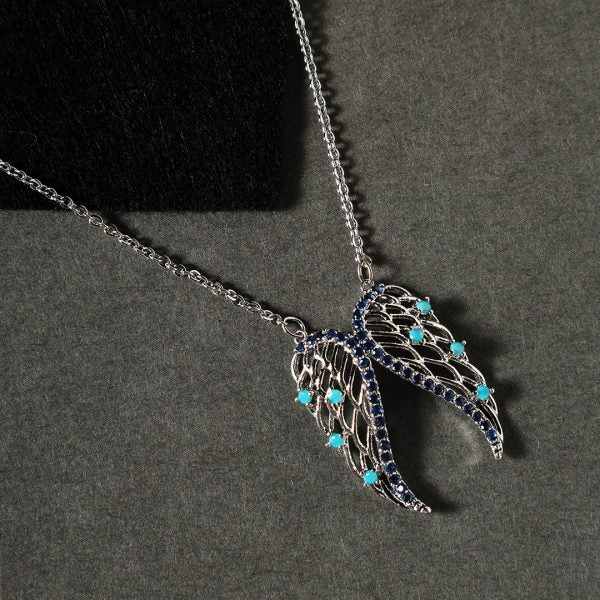 Angel Wings Pendant Silver