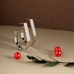 Avor Earrings Silver