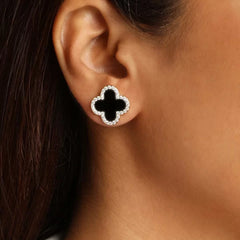 Black Diamond Clover- Gold