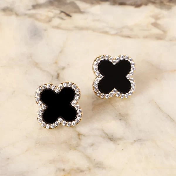 Black Diamond Clover- Gold