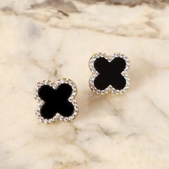 Black Diamond Clover- Gold