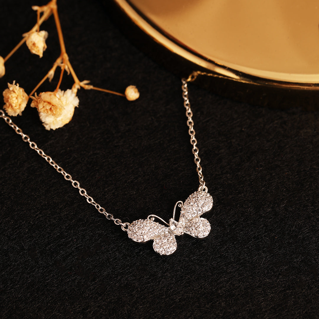 Buterfly Diamnod Pendant