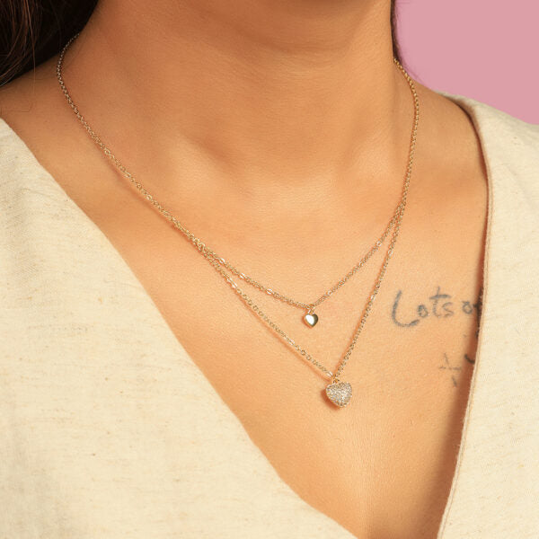 Double Heart Pendant