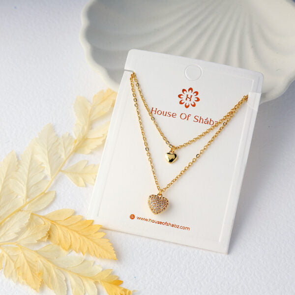 Double Heart Pendant