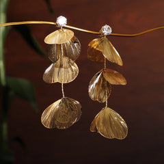 Dahlia Petal Earrings