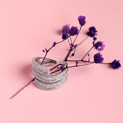 Nagheen Ring Silver-Free Size
