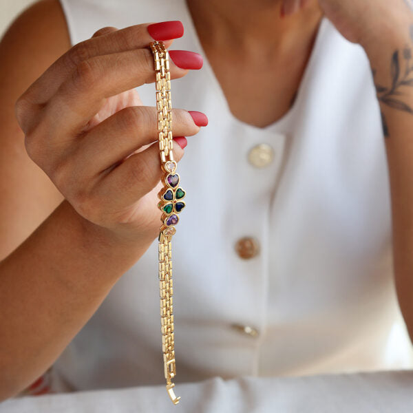 Feona Flower Bracelet