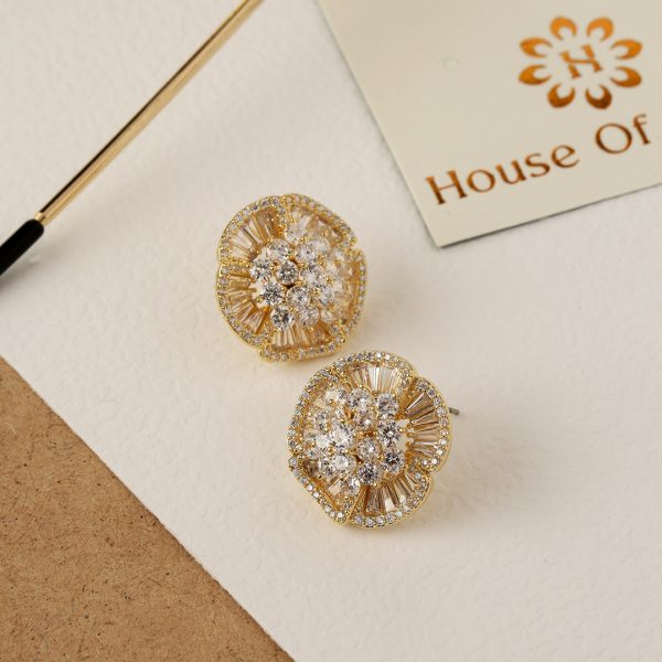 Flower Diamond Earrings