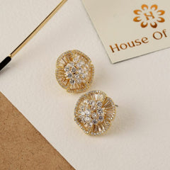 Flower Diamond Earrings
