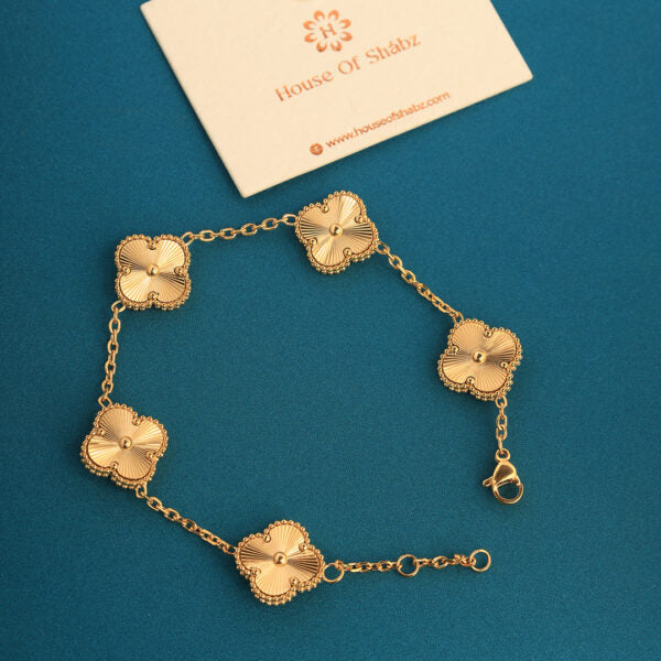 Clover Bracelet Gold