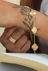 Diamond Clover Bracelet