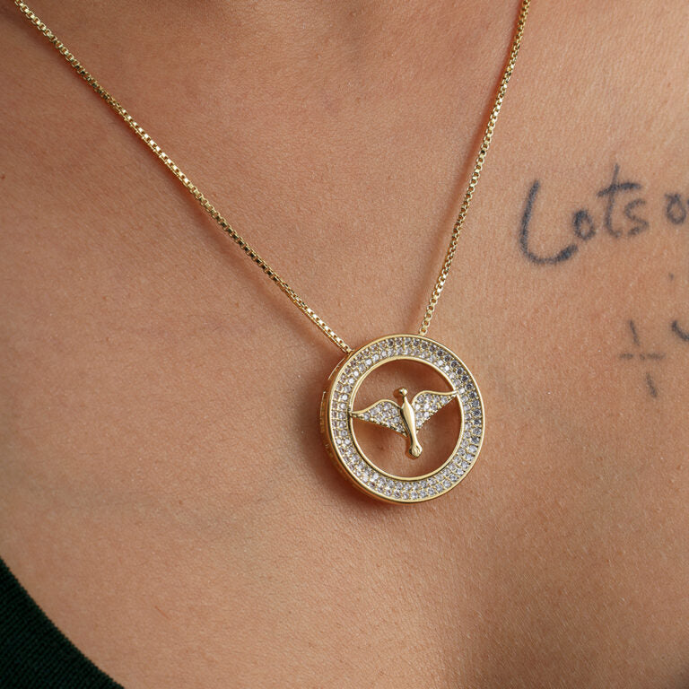 Phoenix Gold Pendant