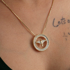 Phoenix Gold Pendant