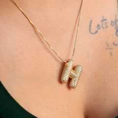 Alphabet Pendant H