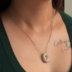 Alphabet Pendant C