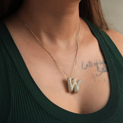 Alphabet Pendant W