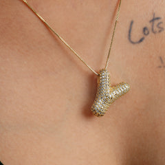 Alphabet Pendant Y