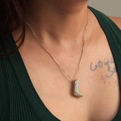 Alphabet Pendant L