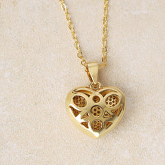 Heart Pendant-Gold