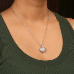 Heart Pendant-Silver