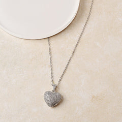 Heart Pendant-Silver