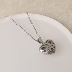 Heart Pendant-Silver