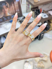 The Empress Stack: Multi-Shape Diamond & Cuban Link Nesting Suite