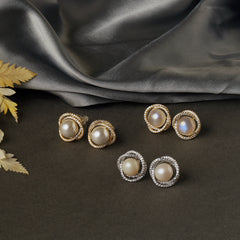 Megan Pearl White-Gold