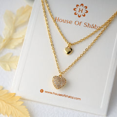 Double Heart Pendant