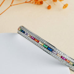 Vibgyor Multi Kada-Silver