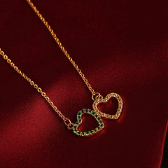 Twins Heart-Gold