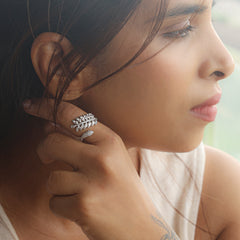 Pines Diamond Ring Free Size