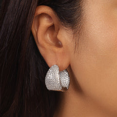 Adara Dual sided Silver