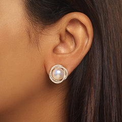 Megan Pearl White-Gold