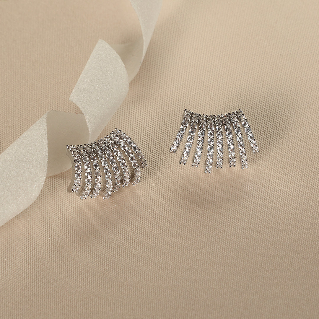 Kayla Earrings Silver