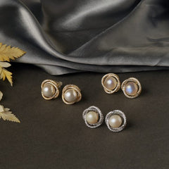 Megan Pearl White-Silver