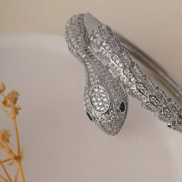 Nagin Diamond Kada Silver
