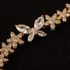 Ninfa Flower Diamond Bracelet