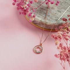 Sesha Pendant- Rose Gold
