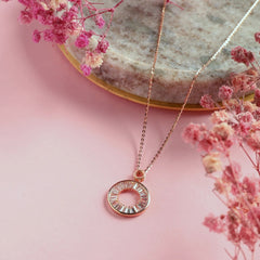 Sesha Pendant- Rose Gold