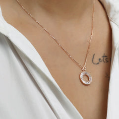 Sesha Pendant- Rose Gold