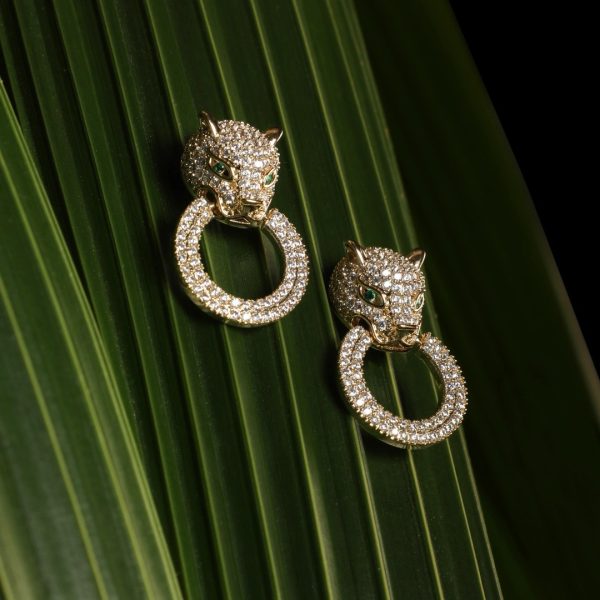 Panther Earrings