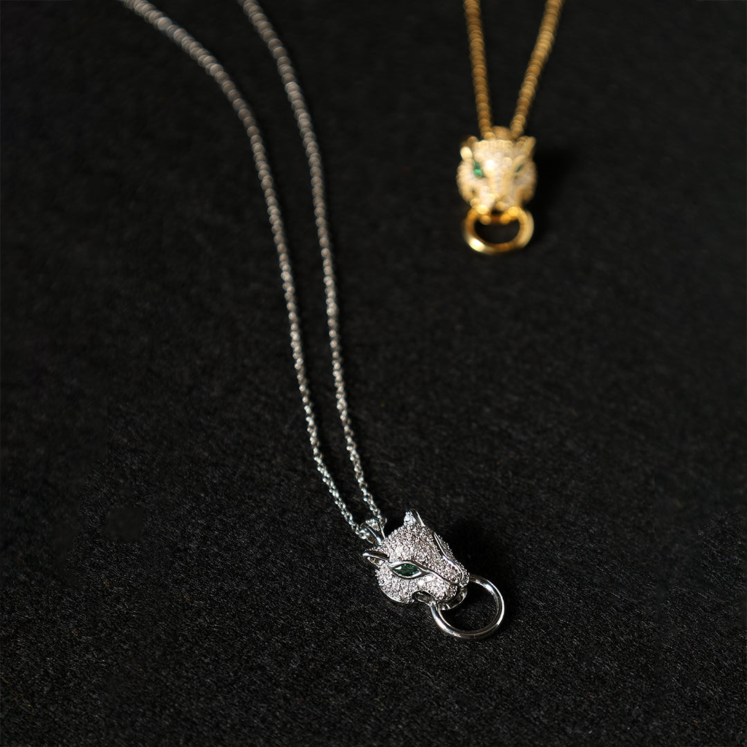 Panther Pendant- Silver