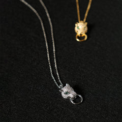 Panther Pendant- Silver