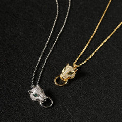 Panther Pendant- Silver