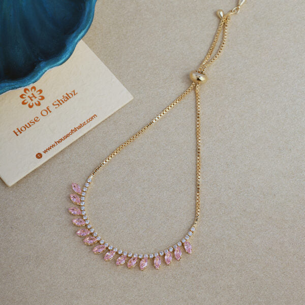 Pink Erisha Bracelet -Adjustable