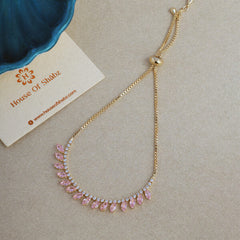 Pink Erisha Bracelet -Adjustable