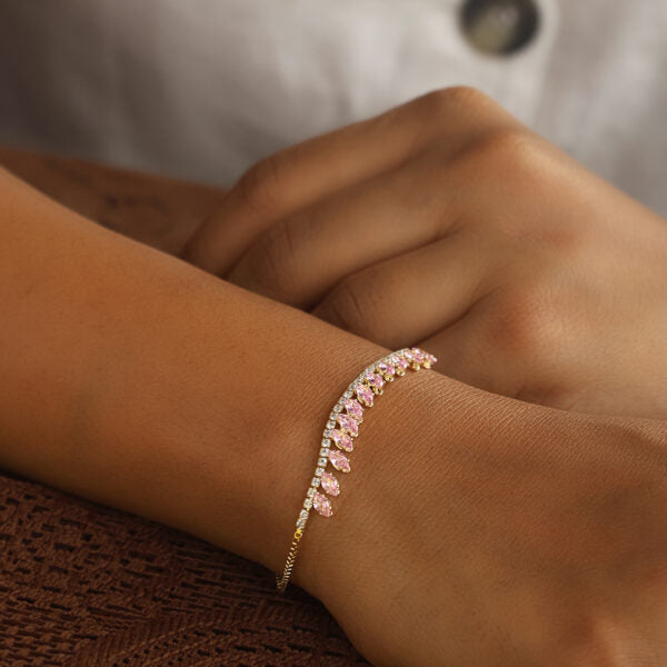 Pink Erisha Bracelet -Adjustable