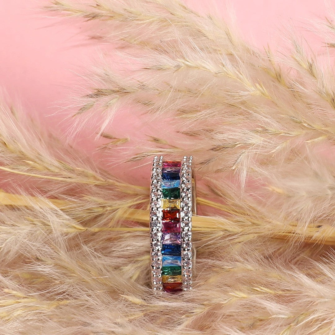 Rainbow love Ring Adjustable
