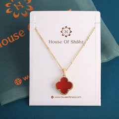 Red Agate Stone Pendant